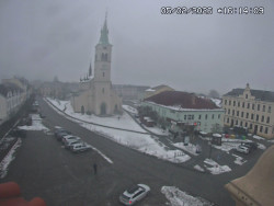 Náměstí, koste sv. Markéty