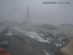 Náměstí, koste sv. Markéty