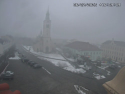 Náměstí, koste sv. Markéty