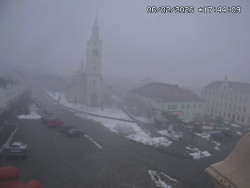 Náměstí, koste sv. Markéty