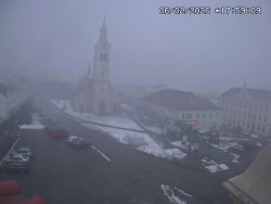 Náměstí, koste sv. Markéty