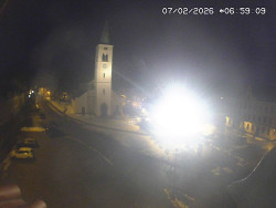 Náměstí, koste sv. Markéty