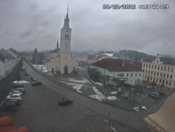 Náměstí, koste sv. Markéty