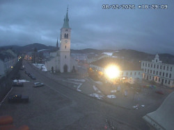 Náměstí, koste sv. Markéty