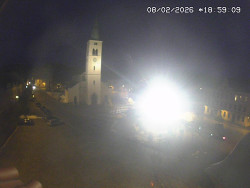 Náměstí, koste sv. Markéty