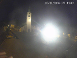 Náměstí, koste sv. Markéty