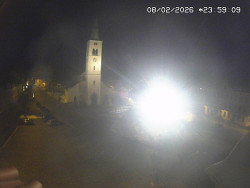 Náměstí, koste sv. Markéty