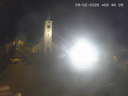 Náměstí, koste sv. Markéty