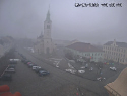 Náměstí, koste sv. Markéty