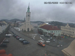 Náměstí, koste sv. Markéty