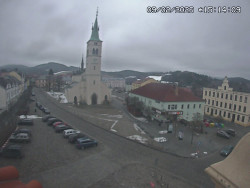 Náměstí, koste sv. Markéty