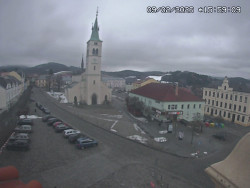 Náměstí, koste sv. Markéty