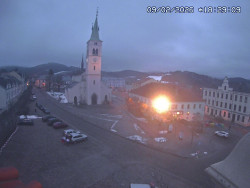 Náměstí, koste sv. Markéty