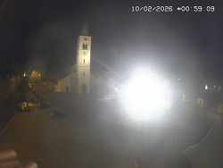 Náměstí, koste sv. Markéty