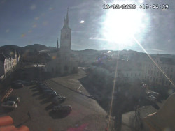 Náměstí, koste sv. Markéty