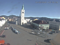 Náměstí, koste sv. Markéty