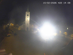 Náměstí, koste sv. Markéty