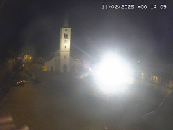 Náměstí, koste sv. Markéty