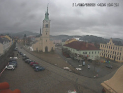 Náměstí, koste sv. Markéty