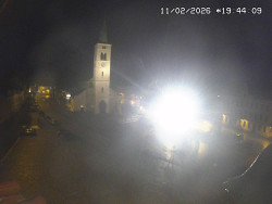 Náměstí, koste sv. Markéty