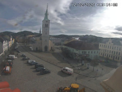 Náměstí, koste sv. Markéty