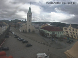 Náměstí, koste sv. Markéty