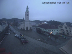 Náměstí, koste sv. Markéty