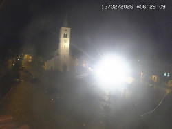 Náměstí, koste sv. Markéty