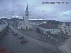 Náměstí, koste sv. Markéty