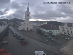 Náměstí, koste sv. Markéty