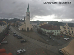 Náměstí, koste sv. Markéty