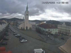 Náměstí, koste sv. Markéty