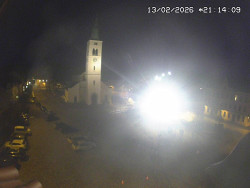 Náměstí, koste sv. Markéty