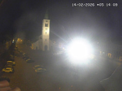 Náměstí, koste sv. Markéty