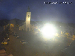 Náměstí, koste sv. Markéty