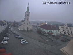 Náměstí, koste sv. Markéty