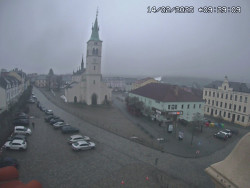 Náměstí, koste sv. Markéty