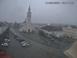 Náměstí, koste sv. Markéty