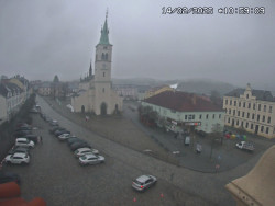 Náměstí, koste sv. Markéty