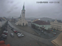 Náměstí, koste sv. Markéty