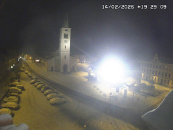 Náměstí, koste sv. Markéty