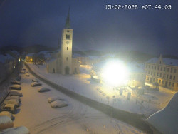 Náměstí, koste sv. Markéty