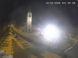 Náměstí, koste sv. Markéty