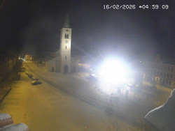 Náměstí, koste sv. Markéty