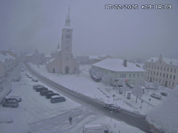 Náměstí, koste sv. Markéty