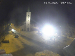 Náměstí, koste sv. Markéty