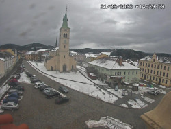 Náměstí, koste sv. Markéty