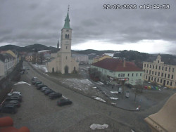 Náměstí, koste sv. Markéty