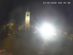 Náměstí, koste sv. Markéty