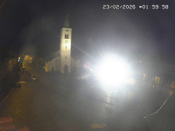 Náměstí, koste sv. Markéty